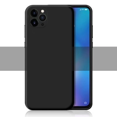 Capa iPhone 11 Silicone Líquido - Preto