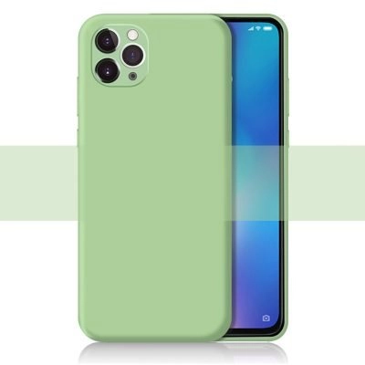 Capa iPhone 11 Pro Max Silicone Líquido Verde