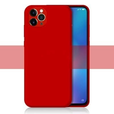 Capa iPhone 11 Silicone Líquido - Vermelho