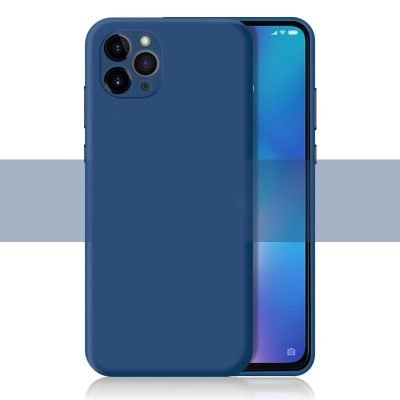 Capa iPhone 11 Silicone Líquido - Azul