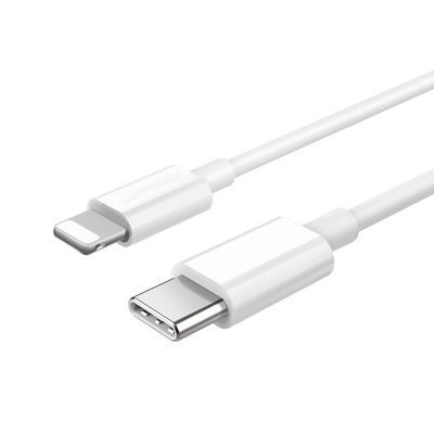 Cabo USB C para iPhone Lightning 2.1A - PRITECH - 2M - Branco