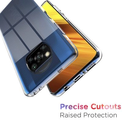 Capa Xiaomi Poco X3 | Poco X3 Pro Silicone Premium - Transparente