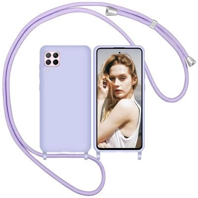 Capa Huawei P40 Lite com Cordão - Lilás