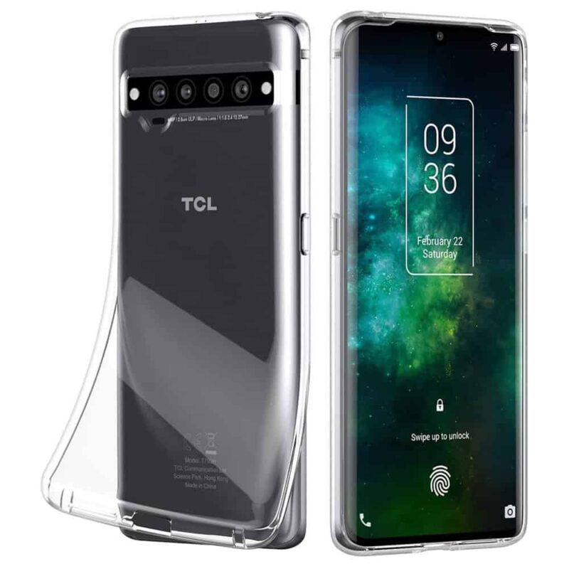 Capa TCL 10 Pro Silicone Premium Transparente