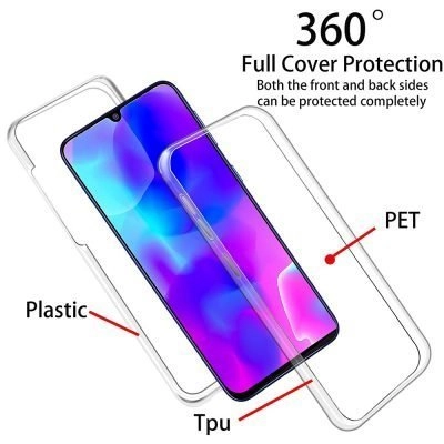 Capa 360 Samsung Galaxy A31 - Full Cover Transparente