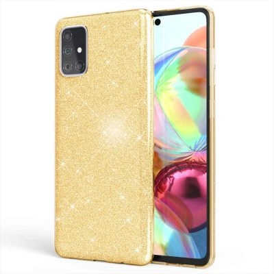 Capa Samsung Galaxy A71 Brilhante - Dourado