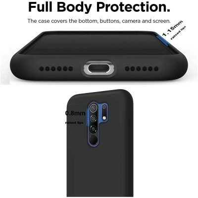 Capa Xiaomi Redmi 9 Silicone Líquido Premium