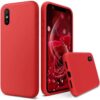 Capa Xiaomi Redmi 9A Silicone Líquido Premium - Vermelho