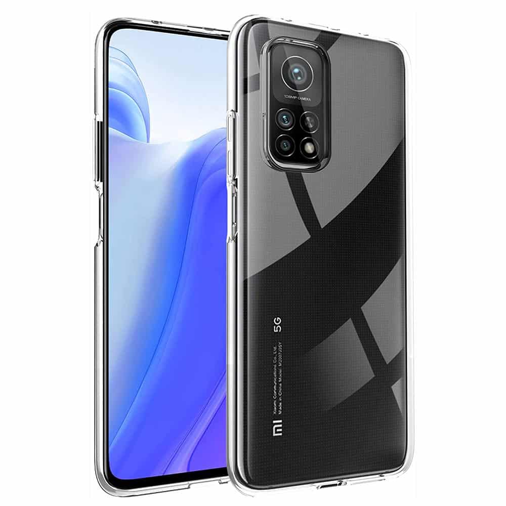IVoler Cover In TPU Morbido Per Xiaomi Mi 10T Pro 5G – Ultra Sottile E Protezione Fotocamera Con Bordo Rialzato