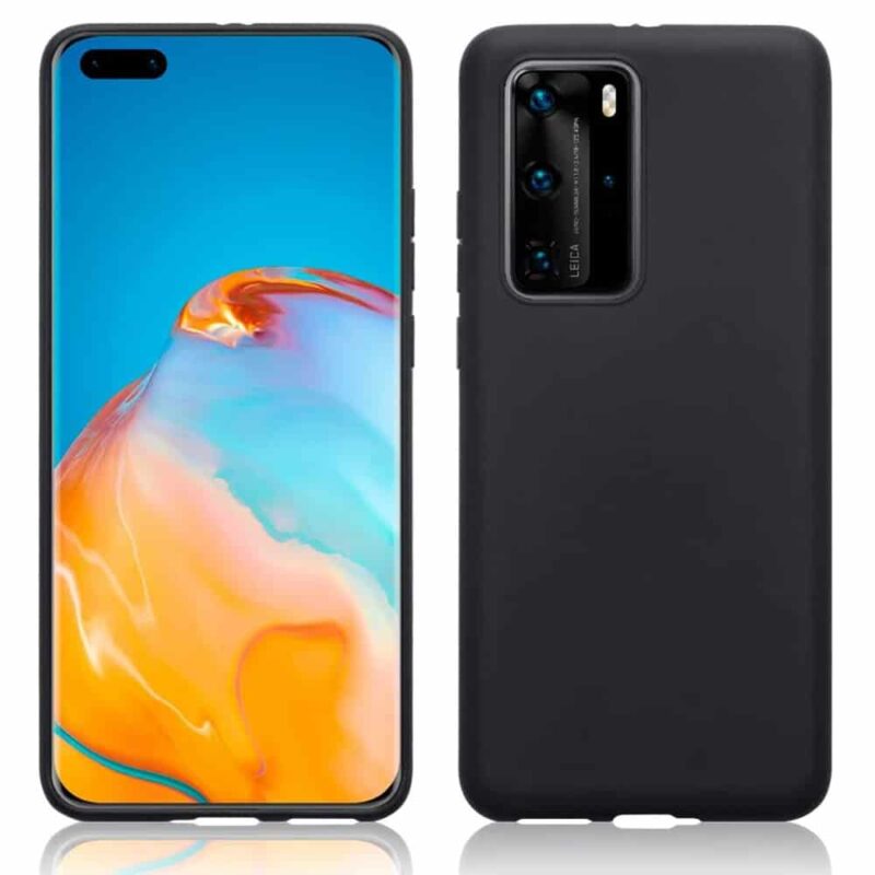 Capa Huawei P40 Silicone Premium Preto