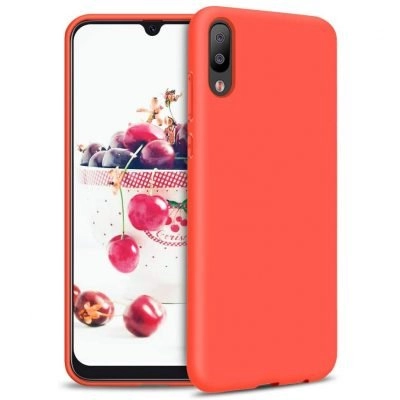 Capa Huawei Silicone Líquido Vermelho