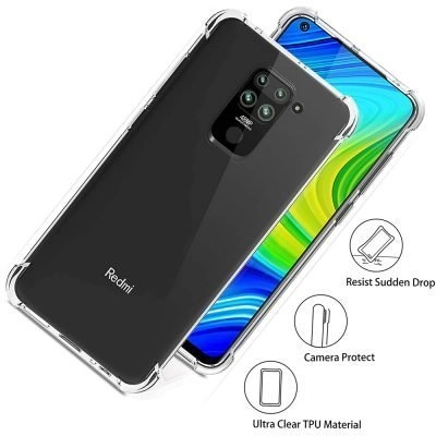 Capa Xiaomi Redmi Note 9 Anti Choque - Transparente