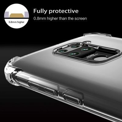 Capa Xiaomi Redmi Note 9 Anti Choque - Transparente