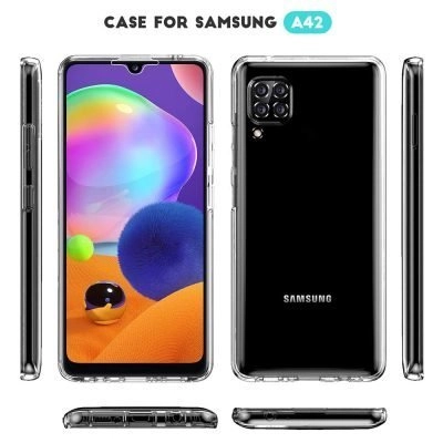 Capa 360 Samsung Galaxy A42 5G - Full Cover Transparente