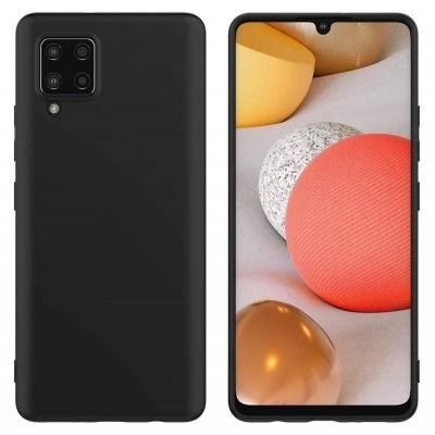 Capa Samsung Galaxy A42 5G Silicone Premium Preto