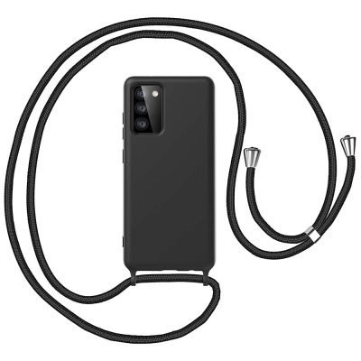 Capa Samsung Galaxy A02S 166mm com Cordão - Preto