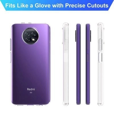 Capa Xiaomi Redmi Note 9 5G Silicone Ultrafino - Transparente