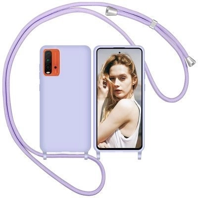 Capa Xiaomi Redmi 9T com Cordão - Lilás