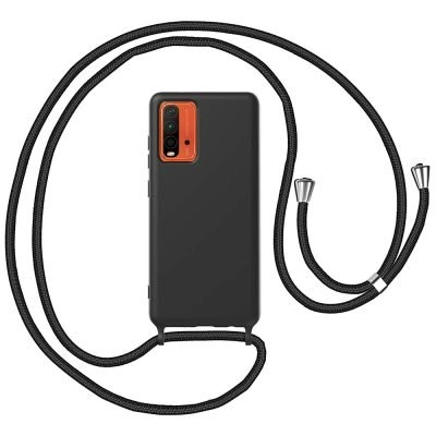 Capa Xiaomi Redmi 9T com Cordão - Preto