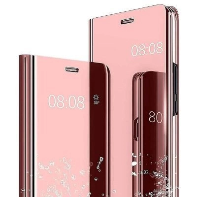 Capa Samsung Galaxy Clear View Flip Cover - Dourado Rosa