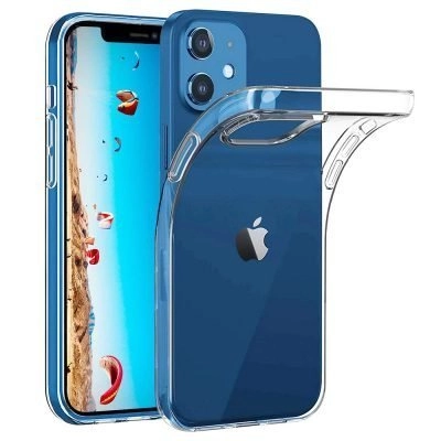 Capa iPhone 12 Silicone Premium Transparente