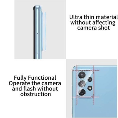 Película de Vidro Temperado Câmera Traseira Samsung Galaxy A02S