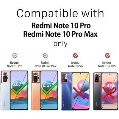 Capa Xiaomi Redmi Note 10 Pro Anti Choque - Transparente