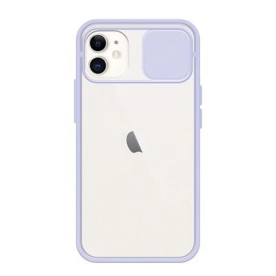 Capa iPhone 11 Hybrid Matte com Proteção de Câmera - Lilás