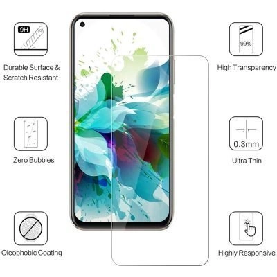 Película de Vidro Temperado Huawei P40 Lite 5G - Super Transparente