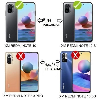 Capa 360 Xiaomi Redmi Note 10 | Note 10S - Full Cover Transparente