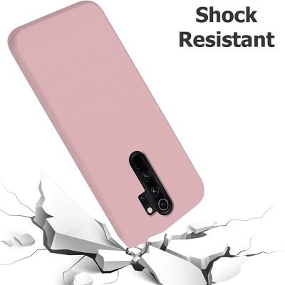 Capa Xiaomi Redmi Note 8 Pro Silicone Liquido - Rosa Areia