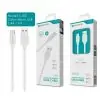 Cabo Micro USB para USB (NovoTeck S-003 - 2.4A - Branco)