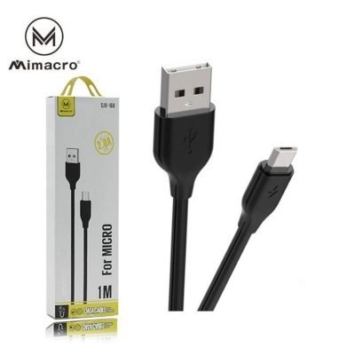 Cabo Micro USB para USB (SJX-168 Mimacro 2A - Preto)