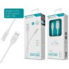 Cabo TYPE C para USB 3M (NovoTeck S-011 - 2.4A - Branco)