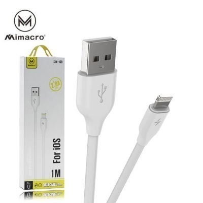 Cabo iPhone Lightning para USB (SJX-169 Mimacro 2A - Branco)
