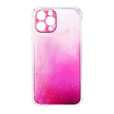 Capa iPhone 12 Pro Max Brilhante Anti-choque - Rosa