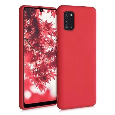 Capa Samsung Galaxy A31 Silicone Premium Vermelho