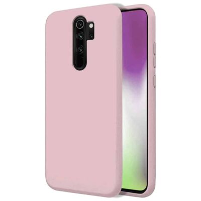 Capa Xiaomi Redmi Note 8 Pro Silicone Liquido - Rosa Areia