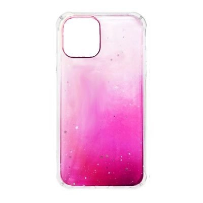 Capa iPhone 12 / 12 Pro Brilhante Anti-choque - Rosa