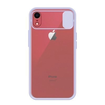 Capa iPhone XR Hybrid Proteção de Câmera - Lilás