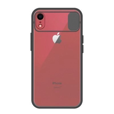 Capa iPhone XR Hybrid Proteção de Câmera - Preto