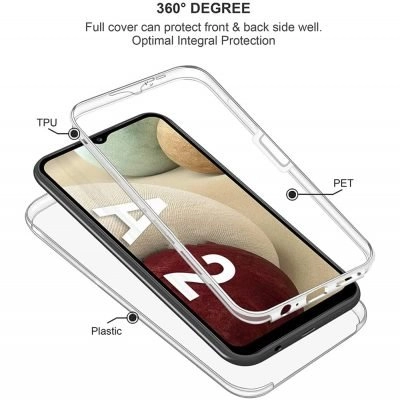 Capa 360 Samsung Galaxy A22 4G - Full Cover Transparente