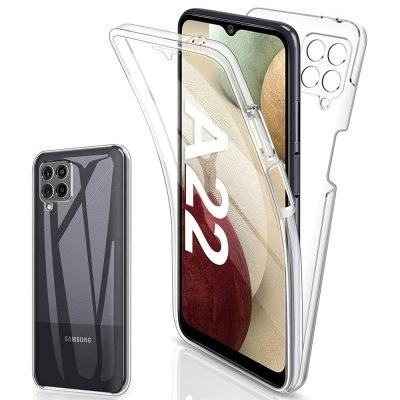 Capa 360 Samsung Galaxy A22 4G Full Cover Transparente