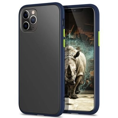 Capa iPhone 11 Pro Max Hybrid Matte Azul