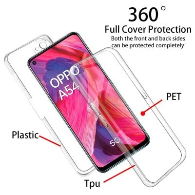 Capa 360 Oppo A15 - Full Cover Transparente