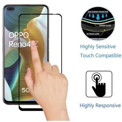 Película de Vidro Temperado Oppo Reno 4Z 5G - 9H Premium