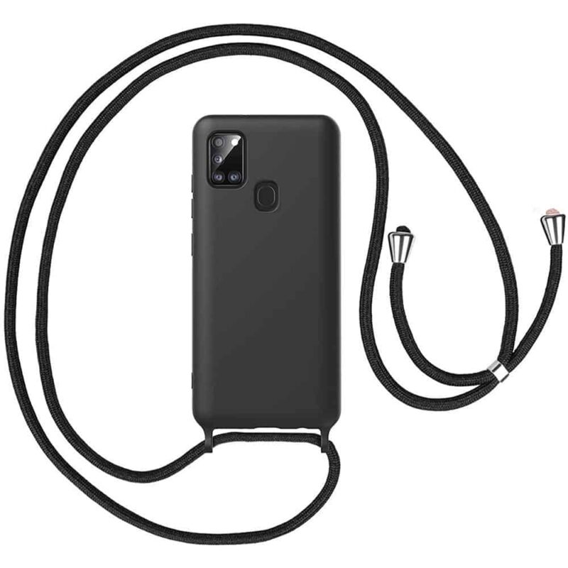 Capa Samsung Galaxy A21s com Cordão - Preto