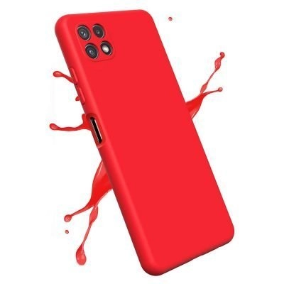 Capa Samsung Galaxy A22 5G Silicone Líquido Vermelho