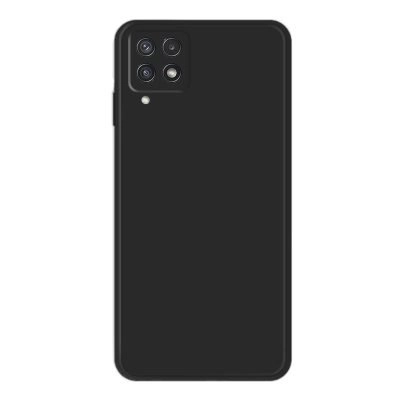 Capa Samsung Galaxy A12 Silicone Líquido Premium - Preto