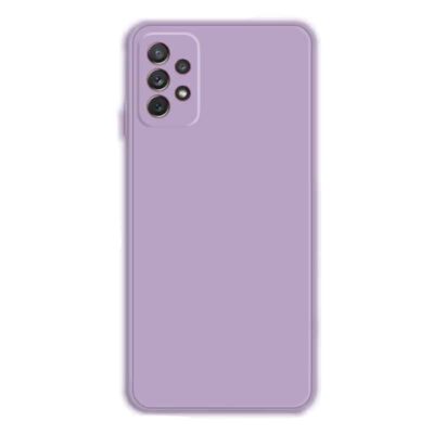 Capa Samsung Galaxy A52 A72 A32 4G 5G Silicone Líquido Premium - Lilas